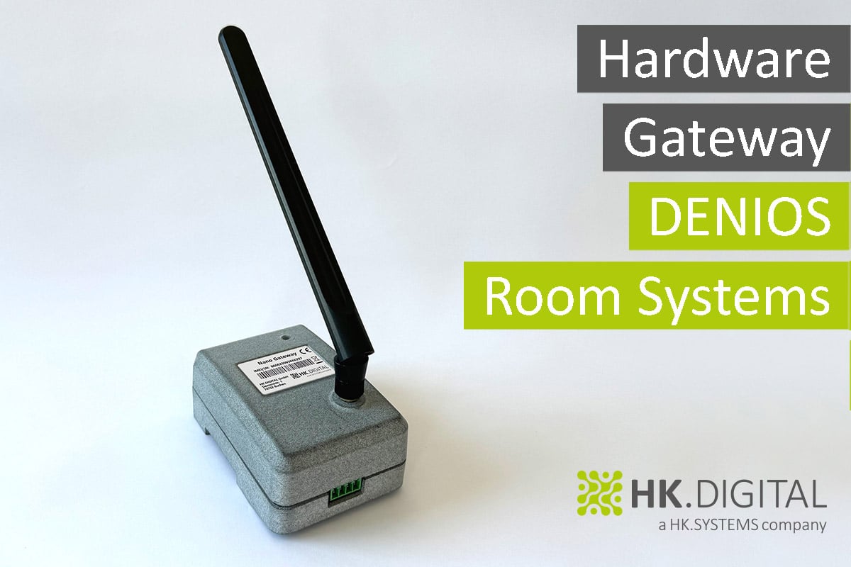 The next step: HK.DIGITAL develops hardware gateway for DENIOS room systems