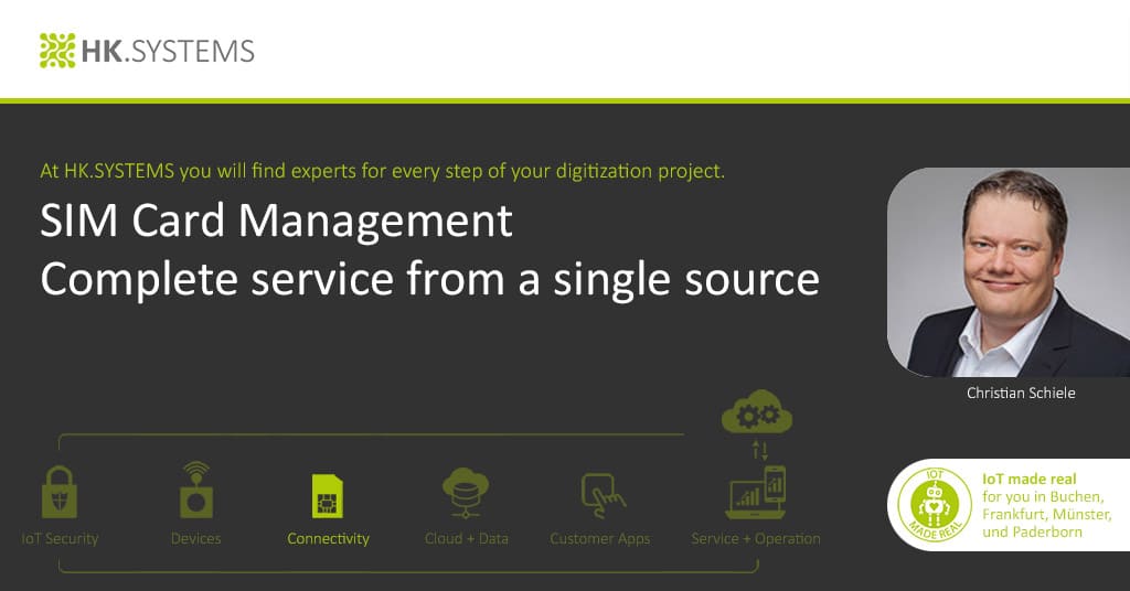 SIM card management: complete service from a single source