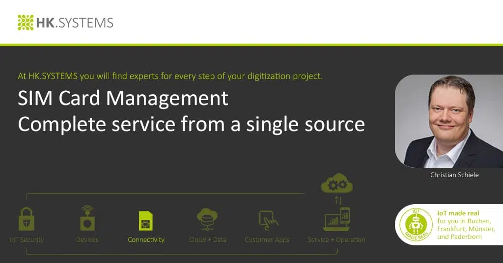 SIM card management: complete service from a single source